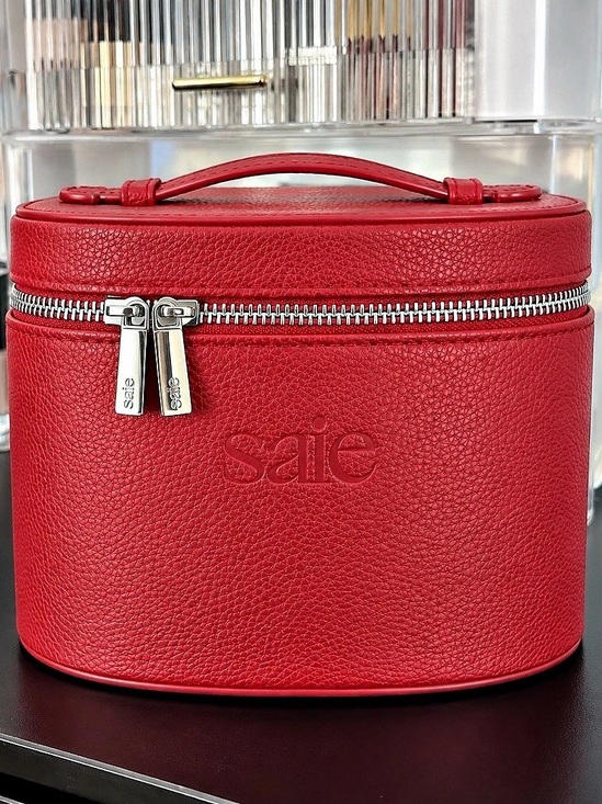 Saie Handbags - Saie The Mini Vanity Case Red